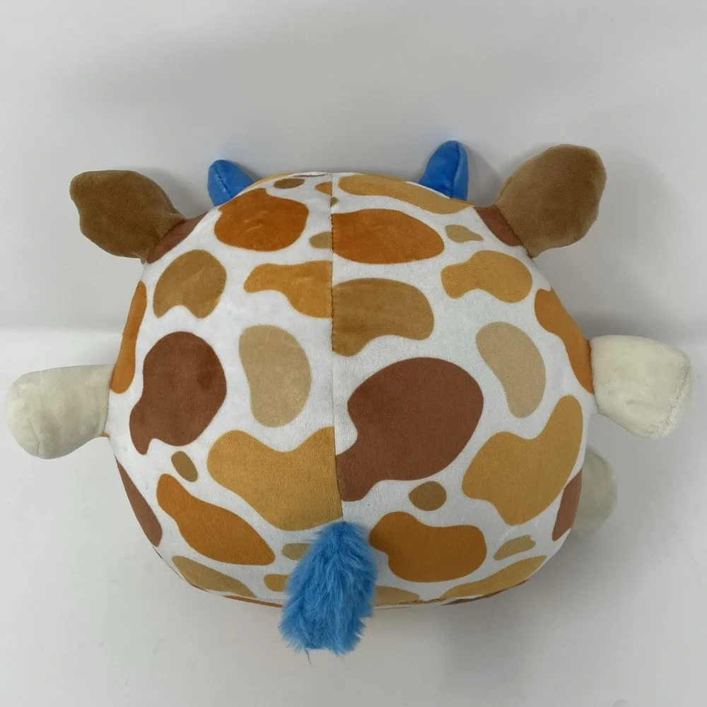 Dream Beams BASIL THE BULL Glow in the‎ Dark Stuffed Plush Toy Squish Happy Line
